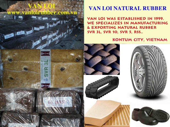 VAN LOI Co., Ltd. SINCE 1999 SVR 3L ; SVR 10 ; RSS3; Compound SVR 3L